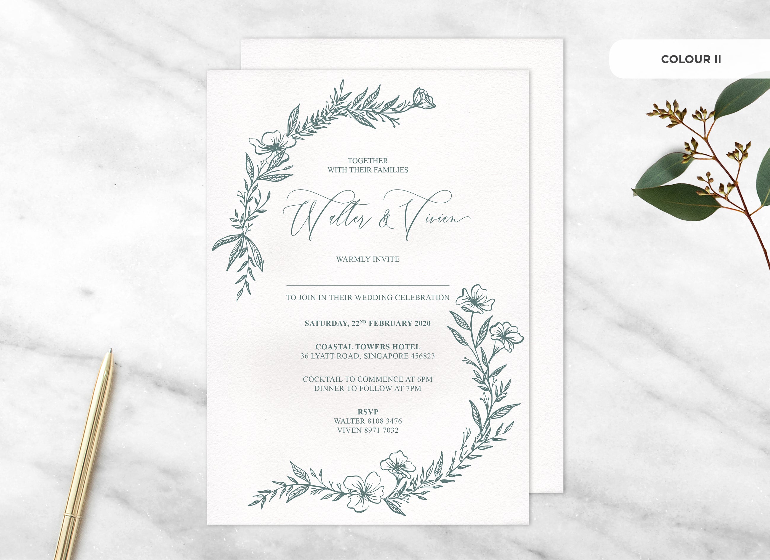 Partecipazione di matrimonio Ashley - My Wedding Paper